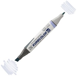 Zig Kurecolor Twin S Grafik Çizim Marker Kalemi 825 Blue Gray 2 - Zig