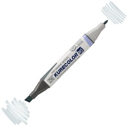 Zig Kurecolor Twin S Grafik Çizim Marker Kalemi 842 Green Gray 2 - Zig