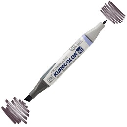 Zig Kurecolor Twin S Grafik Çizim Marker Kalemi 900 Black - Zig