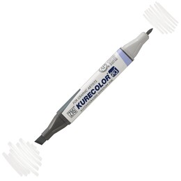 Zig Kurecolor Twin S Grafik Çizim Marker Kalemi C.01 Cool Gray 1 - Zig