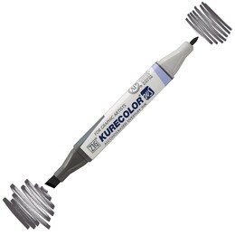 Zig Kurecolor Twin S Grafik Çizim Marker Kalemi C.11 Cool Gray 11 - Zig