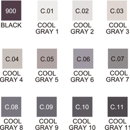 Zig Kurecolor Twin S Marker Kalem Seti 12 Renk COOL GRAY COLORS - 2