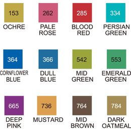 Zig Kurecolor Twin S Marker Kalem Seti 12 Renk DULL COLORS - 2