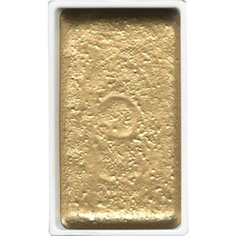 Zig Kuretake Gansai Tambi Tablet Sulu Boya 90 METALLIC GOLD - Zig